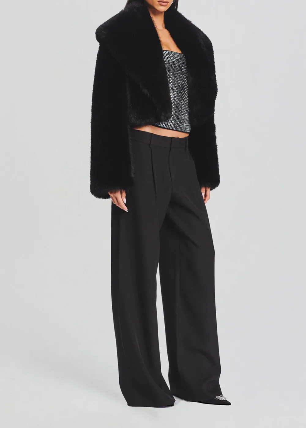 Faux Fur Coat