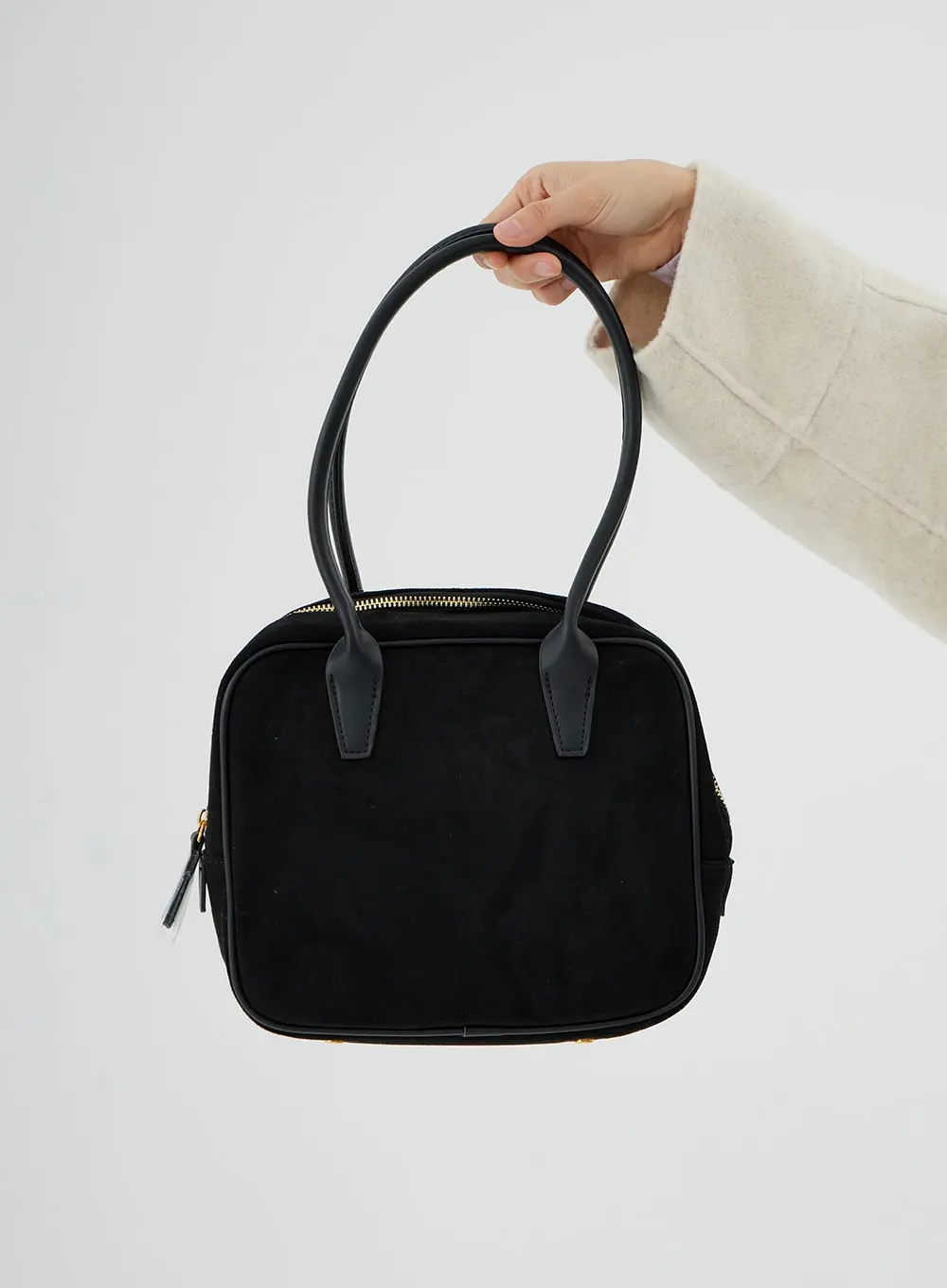 Square Zipper Shoulder Bag