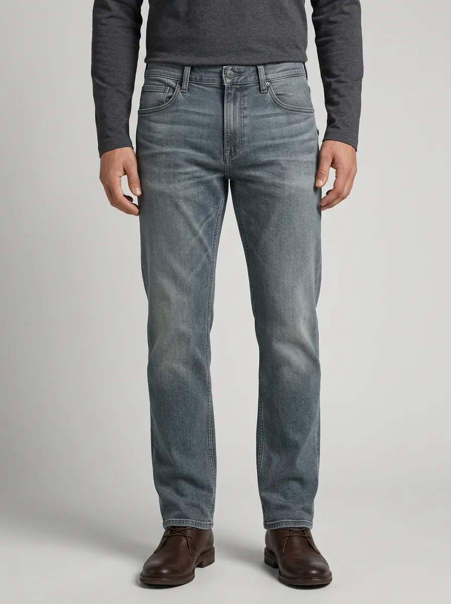 Faded Washed Jeans