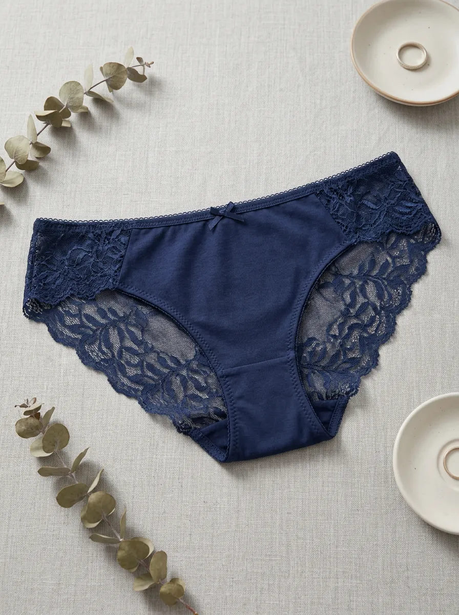 Women's Everyday Floral Lace Trimmed Panties