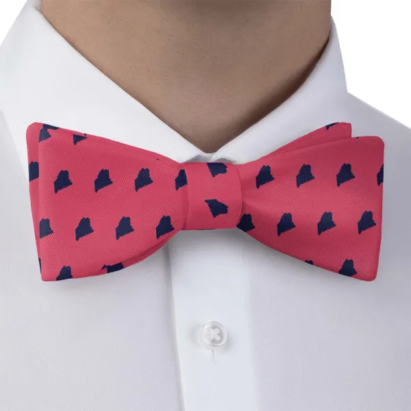 Versatile Outline Motif Bow Tie