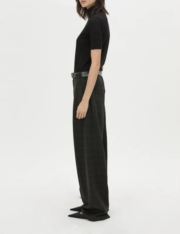 Charcoal Tailored Pants