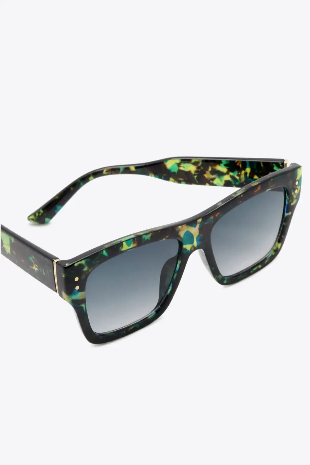 Tapered Square Frame Sunglasses
