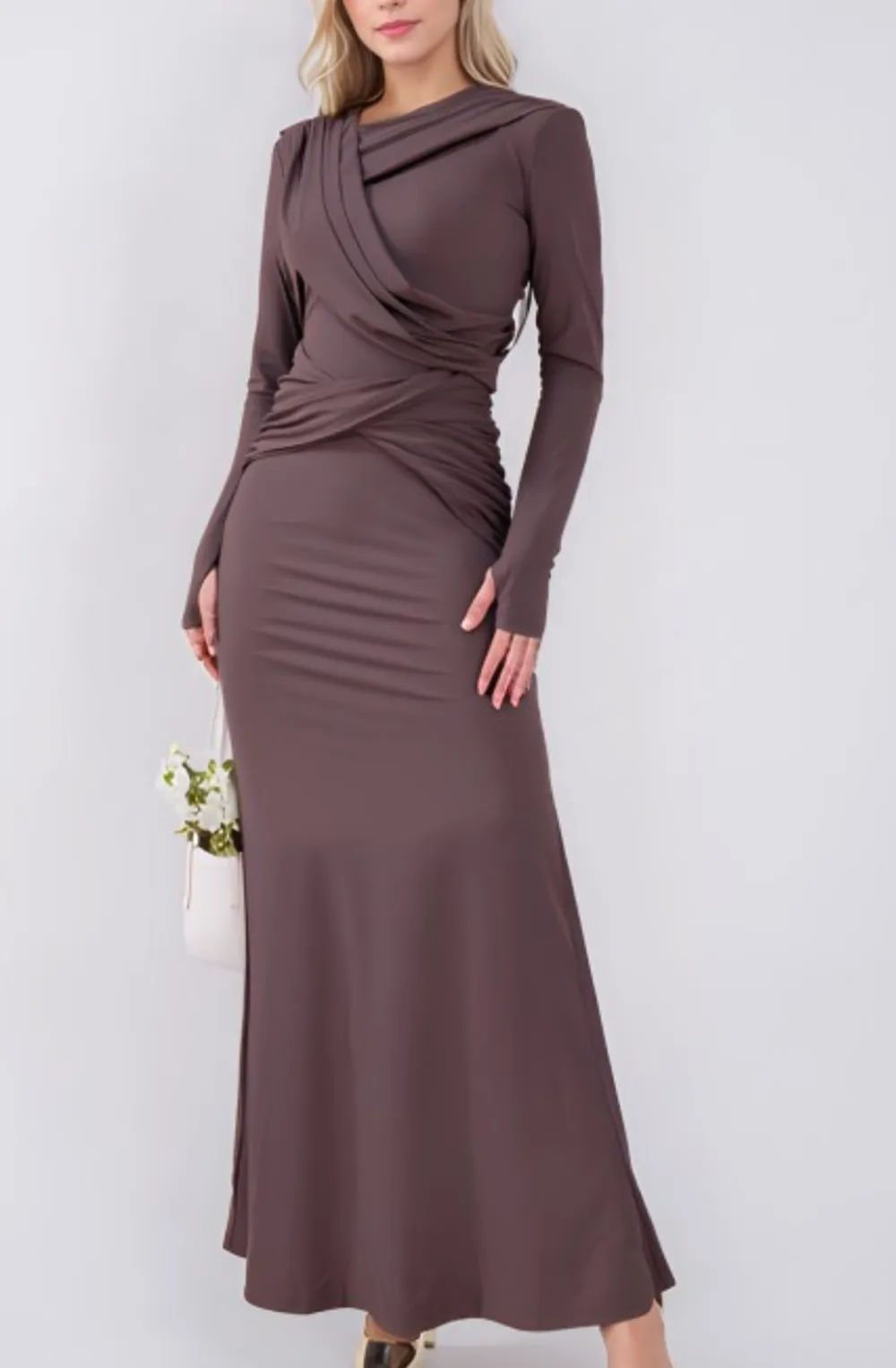 Maxi Structured Dress