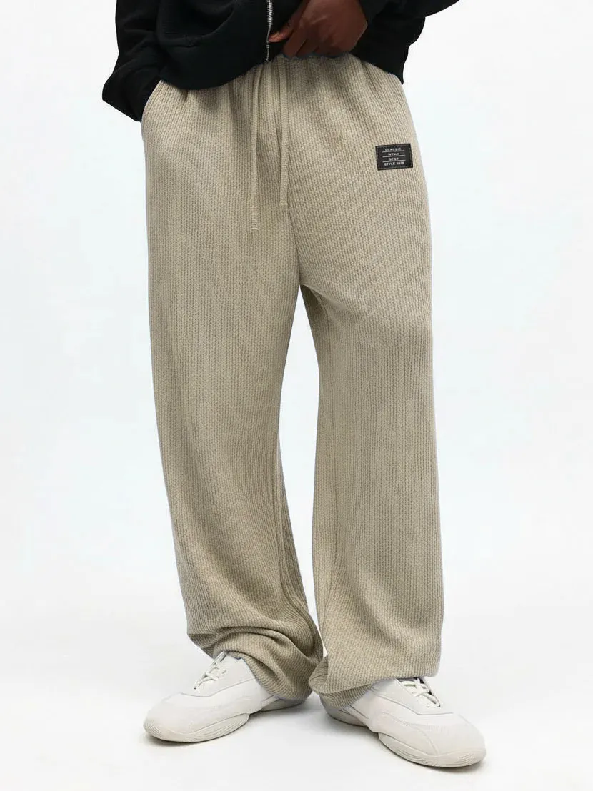 Seamed Detail Casual Pants