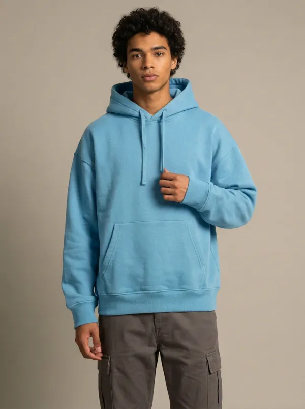 Unisex Pullover Clean Style Hoodie