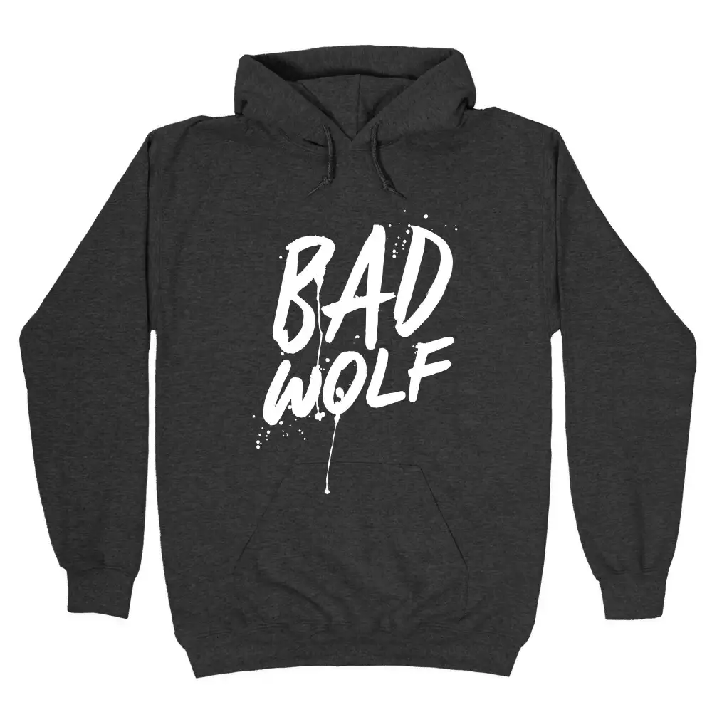 Witty Wolf Pullover Hoodie