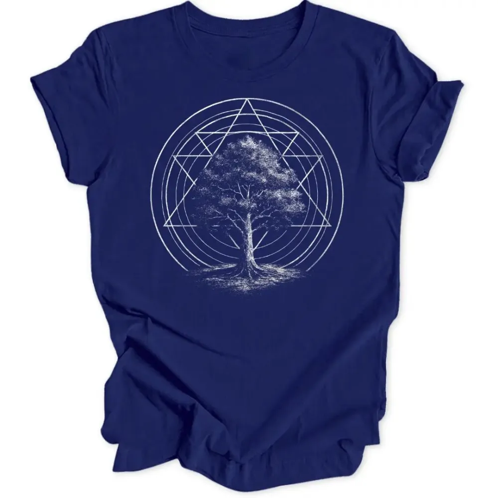Vintage Geometry Unisex T-Shirt