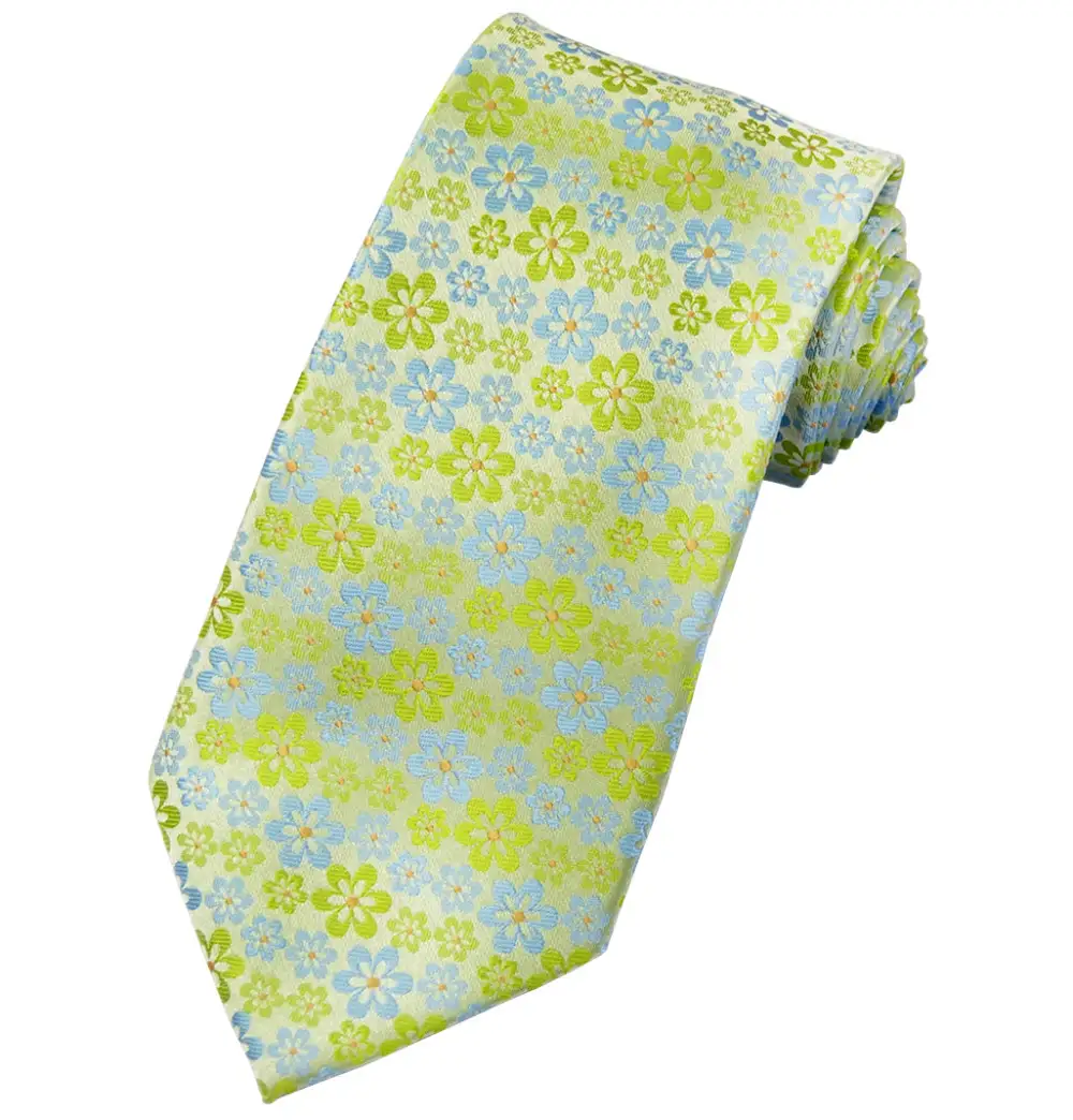 Polished Floral Men's Necktie