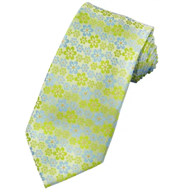 Polished Floral Men's Necktie