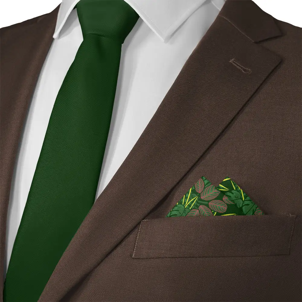 Tailored Polished Floral Novelty Pocket Square