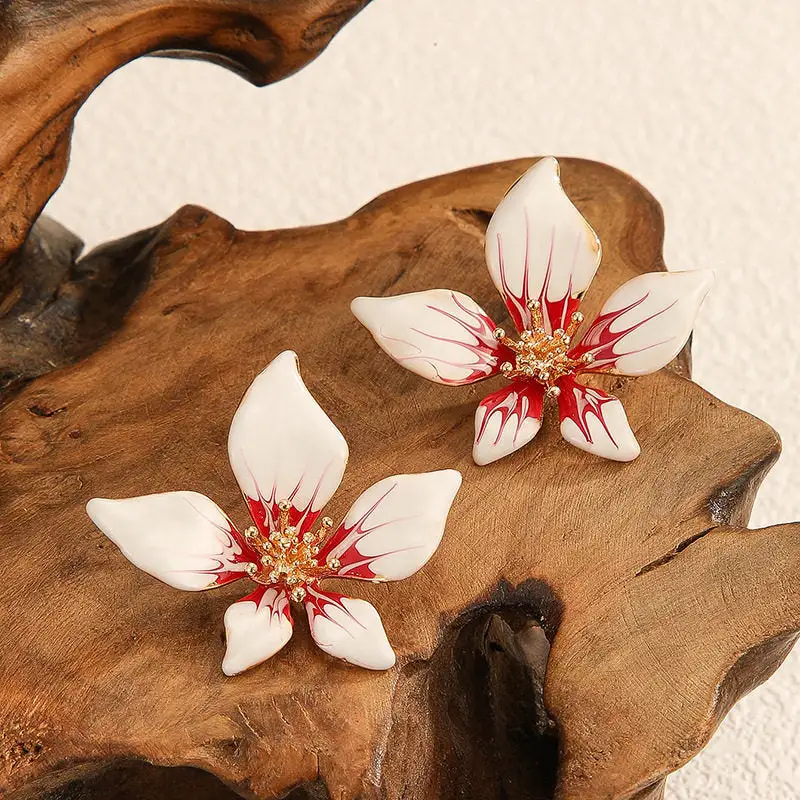 Floral Drop Earrings
