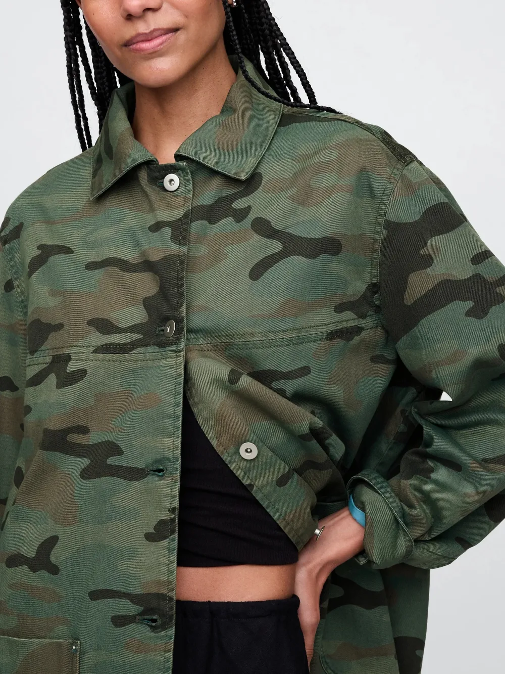Cotton Mid Length Jacket