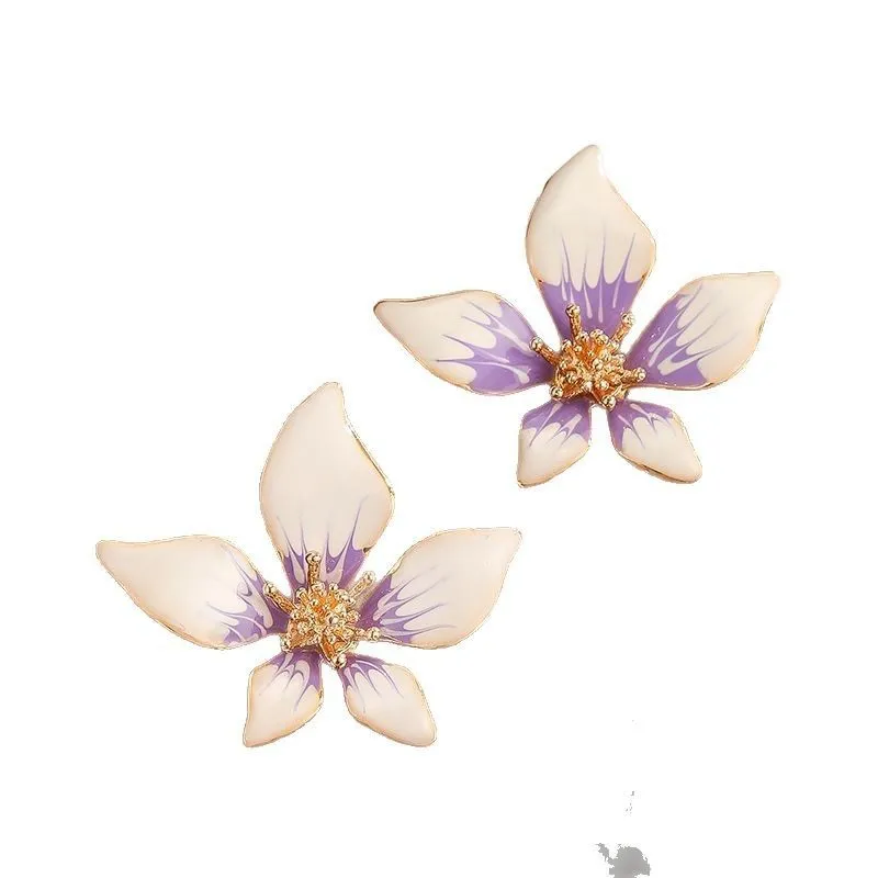 Floral Drop Earrings