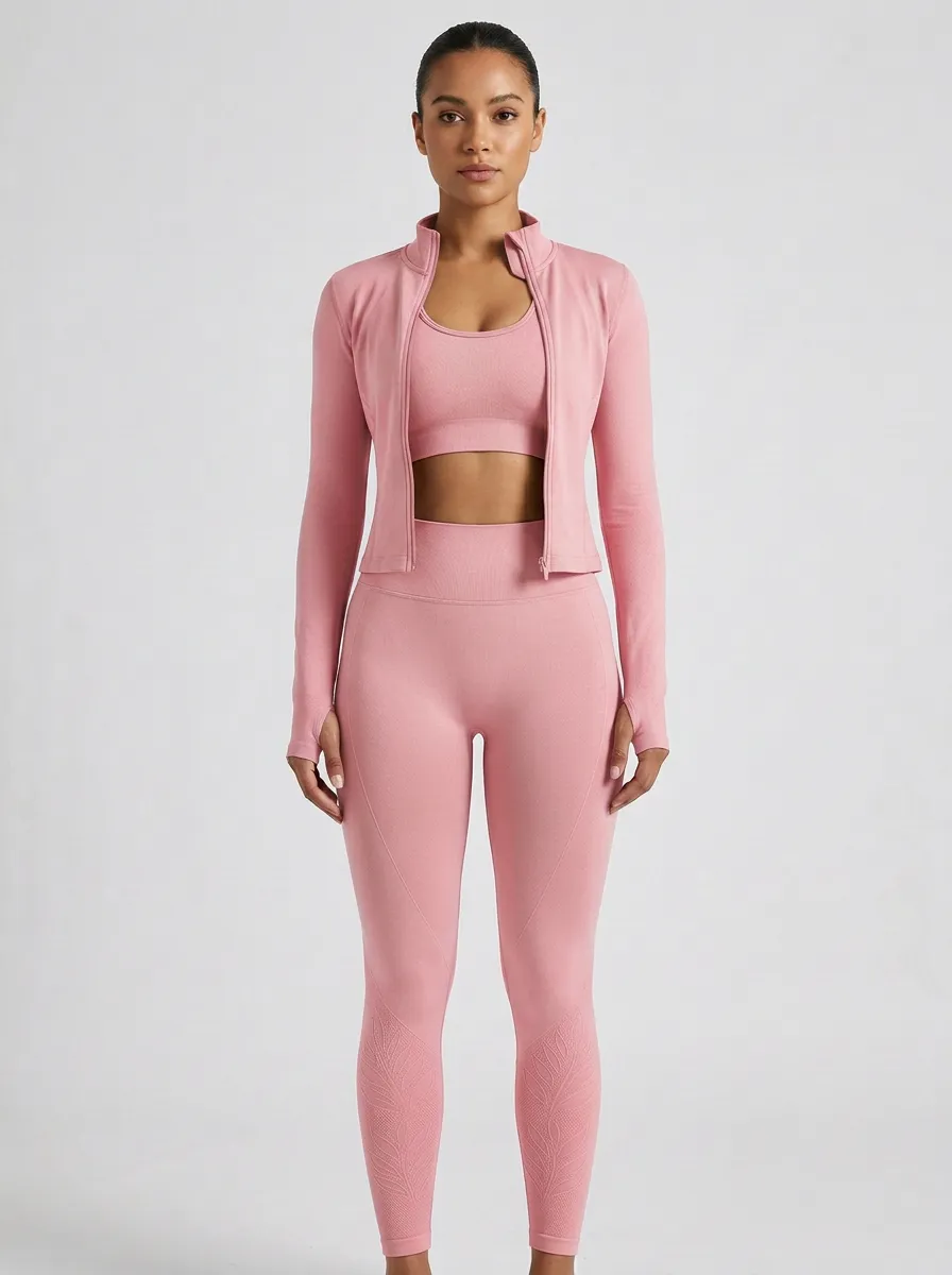 Utility Finish Women's Three Piece Activewear Set