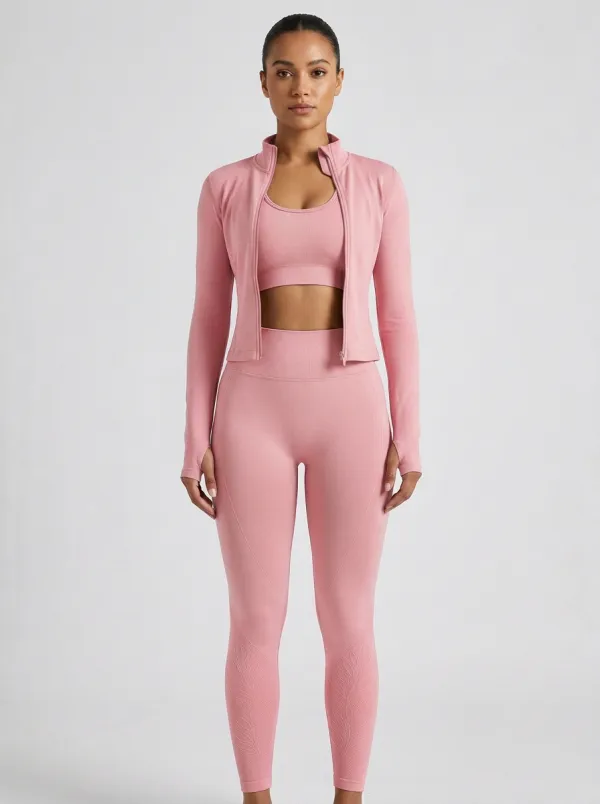Utility Finish Women's Three Piece Activewear Set