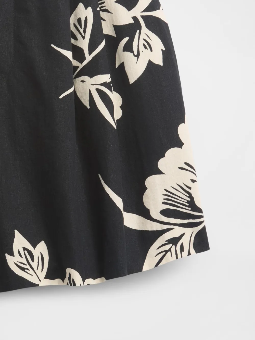 Solid Color Linen Shorts