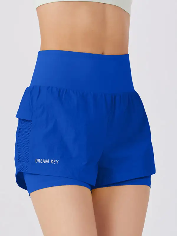 Relaxed Quick-Drying Breathable Active Shorts