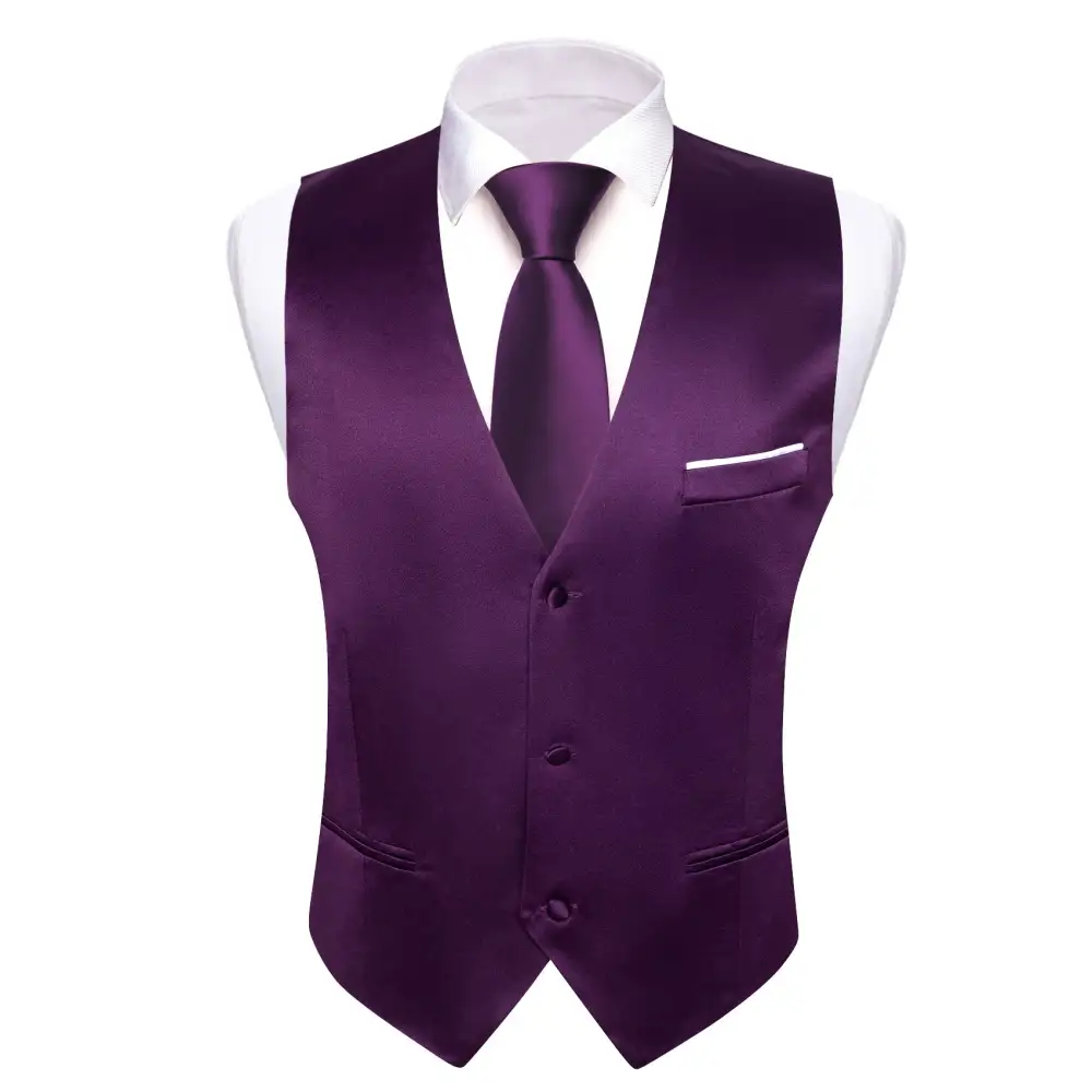 Slim Fit Business Formal Dress Vest