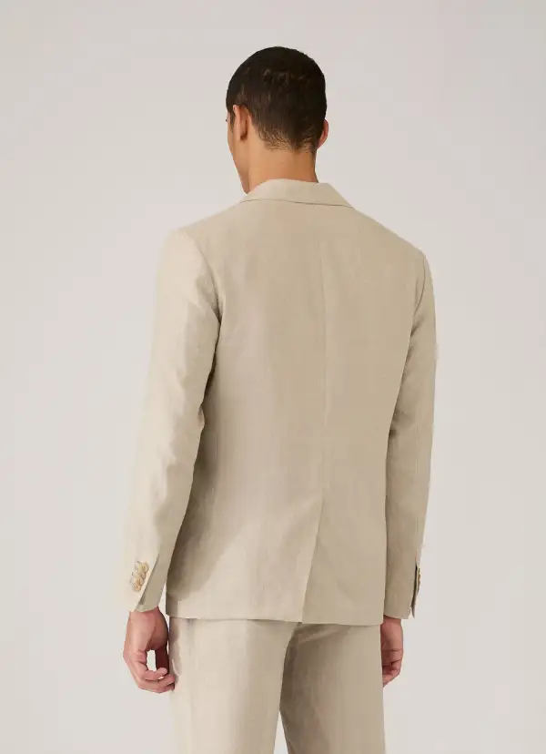Lightweight Unlined Linen Blazer