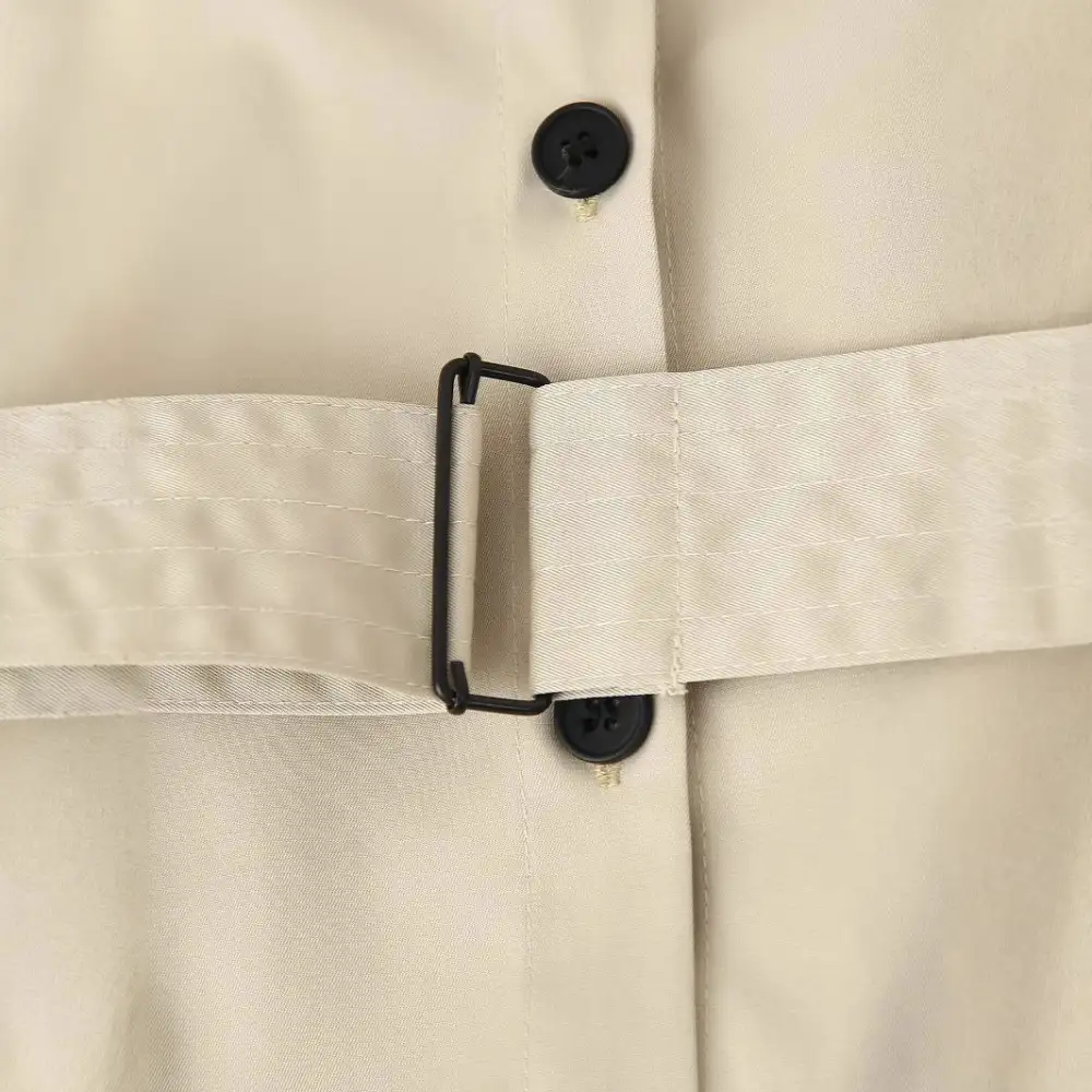 Tailored Double Breasted Trench Coat