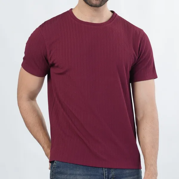 Men's Comfortable Clean T-Shirt