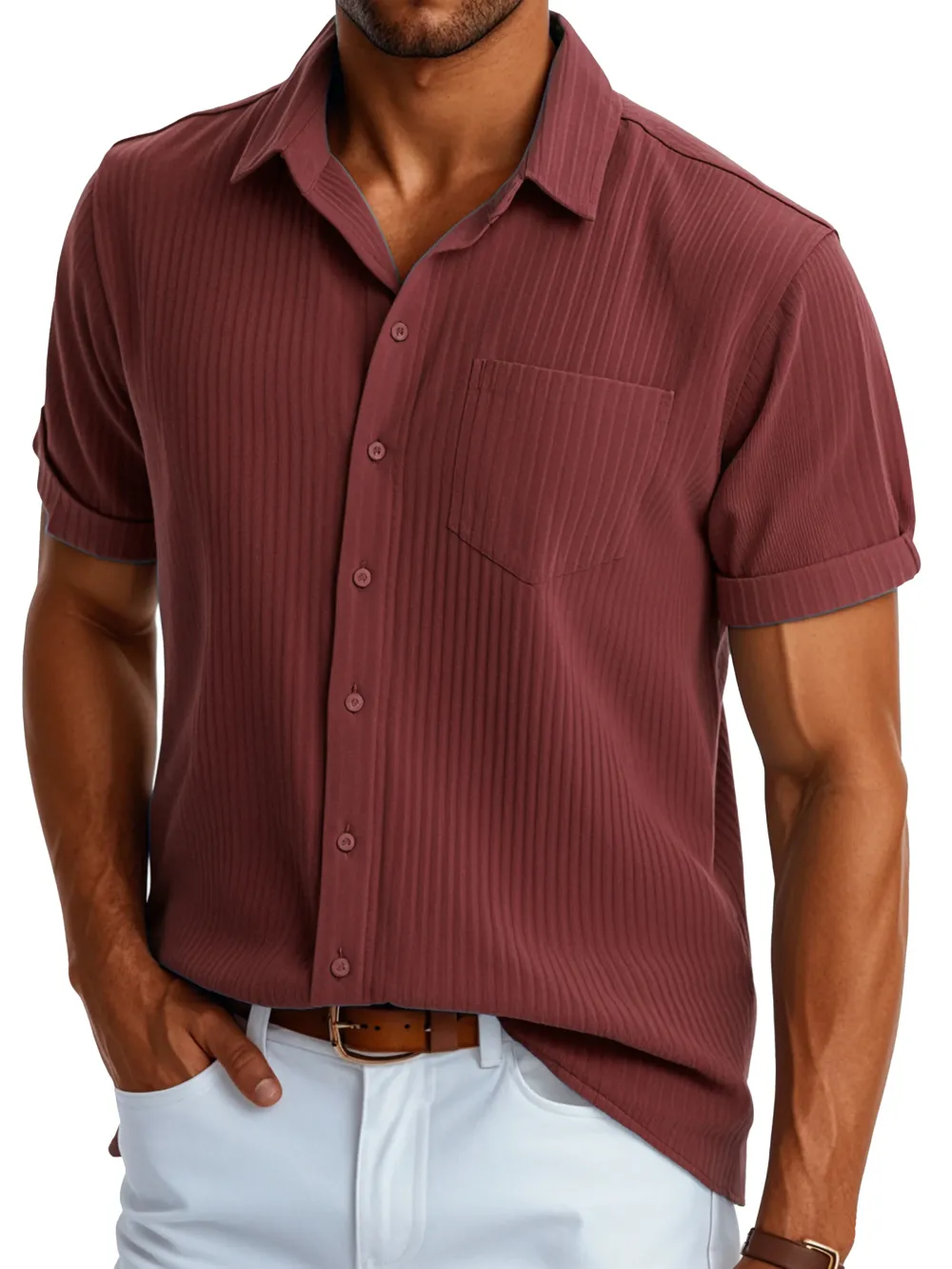 Relaxed Short Sleeve Pocket Shirt