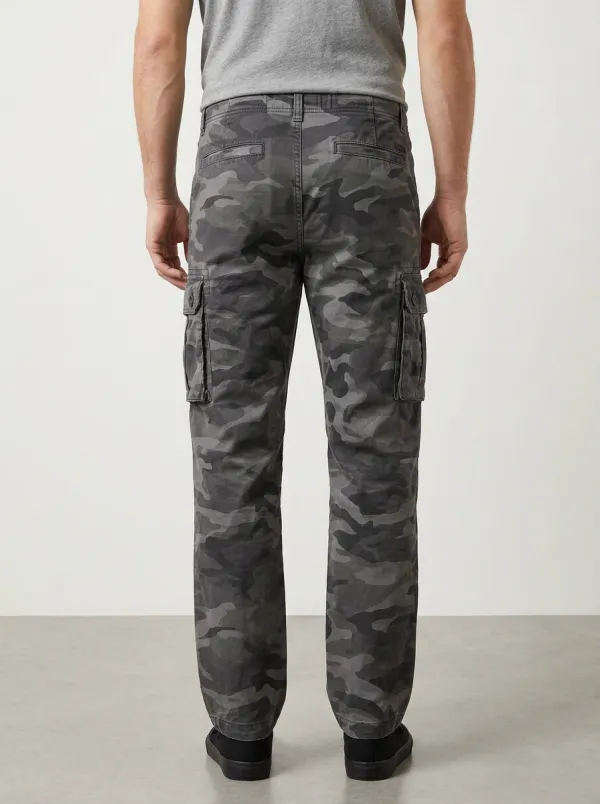 Men's Field Streetwear Camouflage Cargo Pants