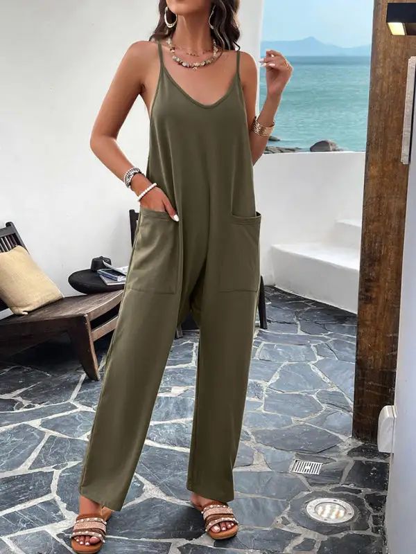 Clean Slim Fit Jumpsuit