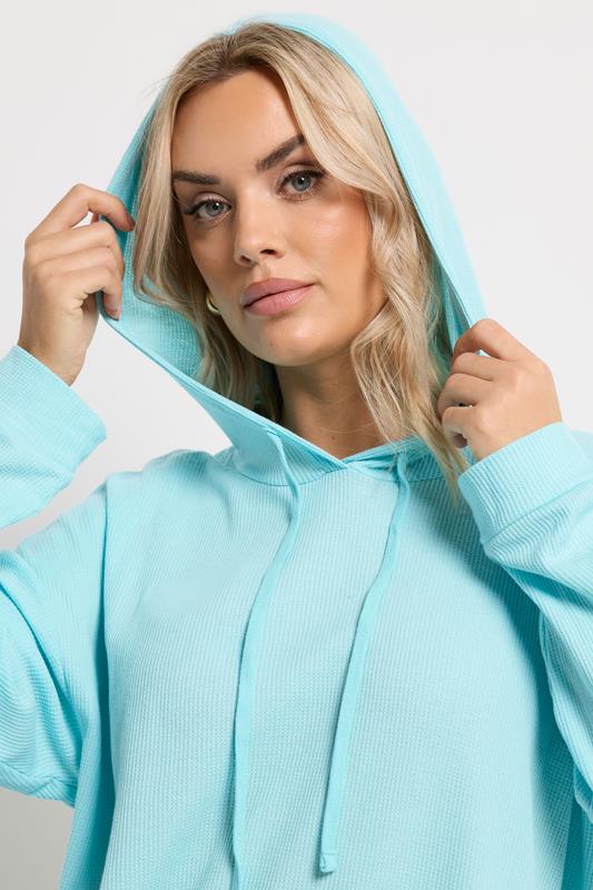 Blue Waffle Hoodie detail 3