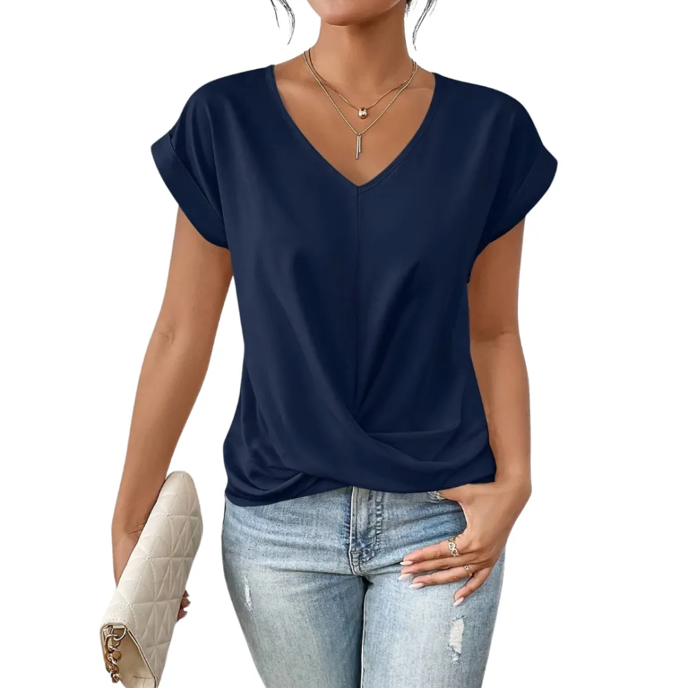  Casual V Neck Shirt