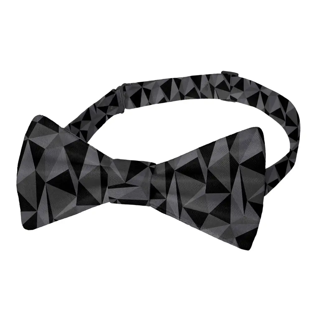 Crag Geometric Motif Bow Tie