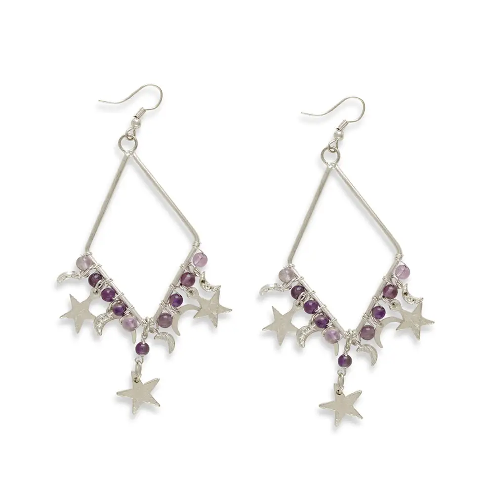 Radiant Chic Artful Statement Earrings