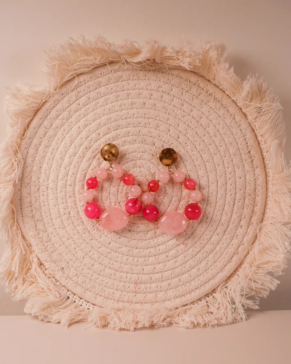 Bubble Cluster Statement Earrings