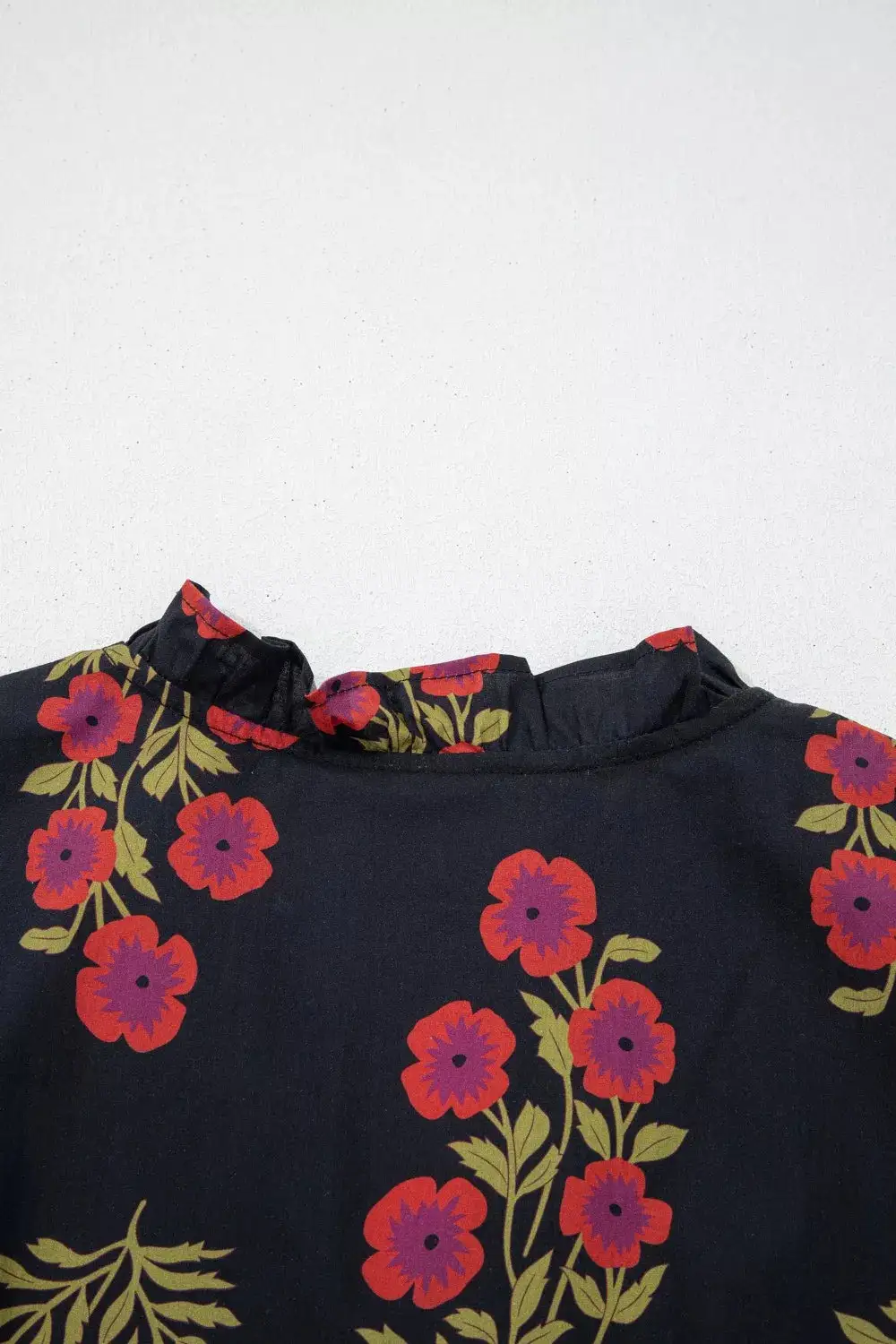 Floral Printed Tiered Maxi Dress