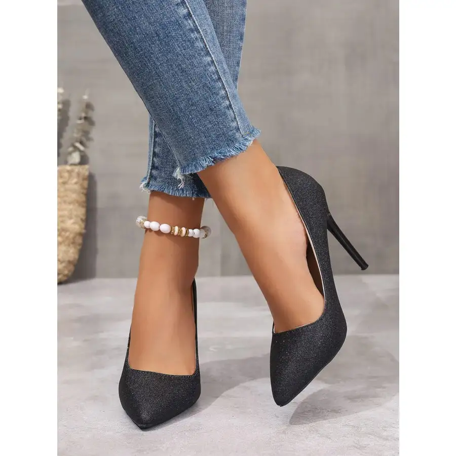 Everyday Point Toe Stiletto Pumps