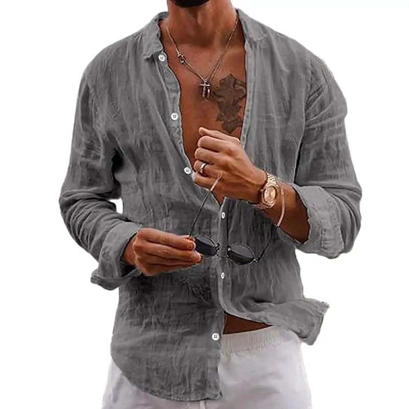 Cotton Washed Work Shirt