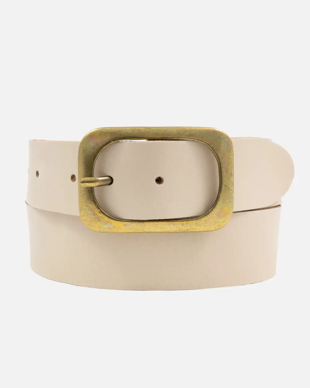 Statement Buckle Classic Leather Waist Belt