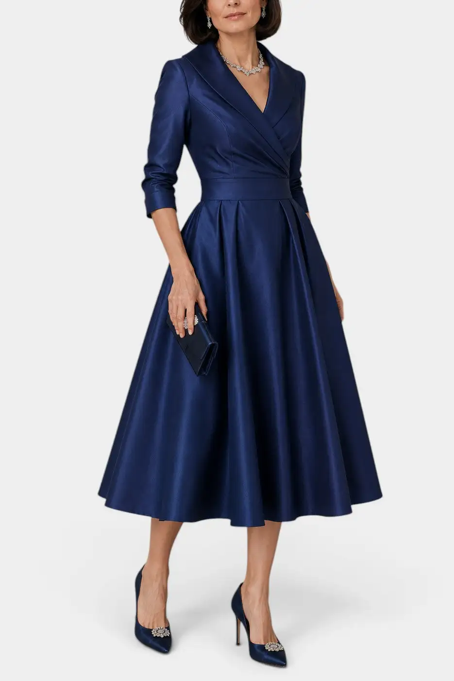 A-Line Midi Dress