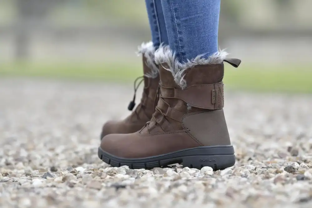 Classic Weather-Ready Leather Riding Boots