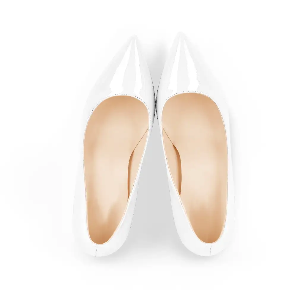 Modern Pointed Toe Chunky Heel Pumps