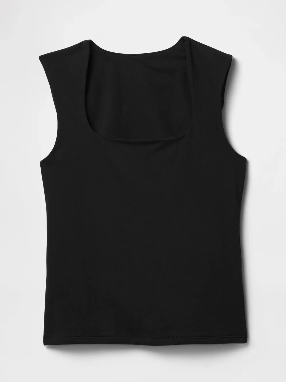 Leopard Print Square Neck Vest