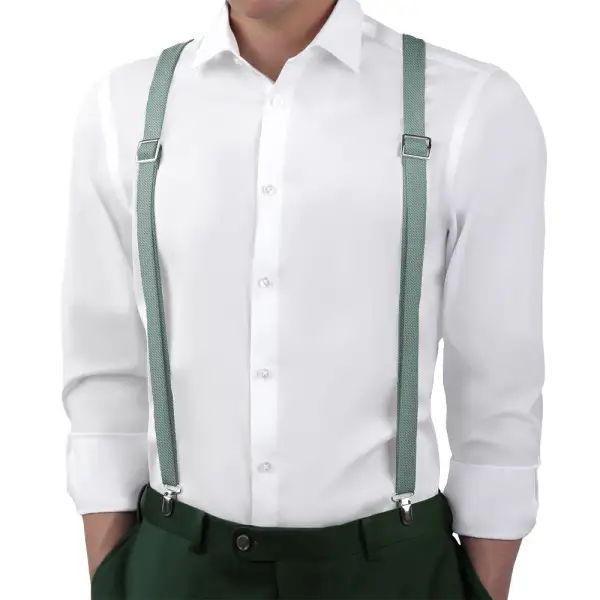 Faux Knit Theme Suspenders