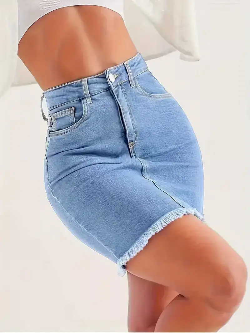 Modern High Waist Everyday Skirt