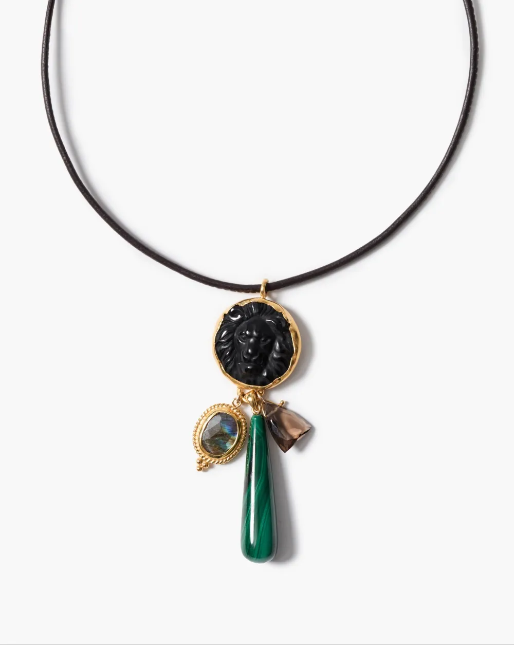 Dainty Gemstone Statement Necklace