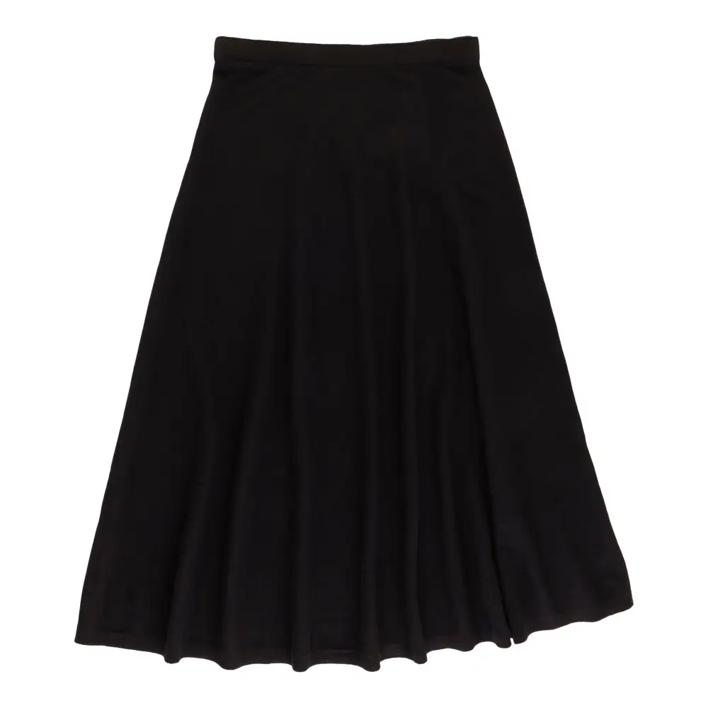 Flowy Viscose Blend Midi Skirt