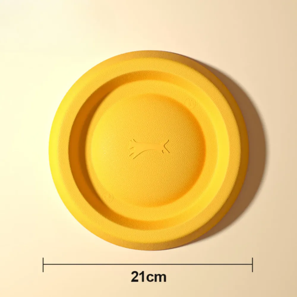 Pet Dog Training Frisbee | Dog Training Pull Ring and Flying Plate | Dog Toy | Dog Flying Toy | Dog Interactive Toy