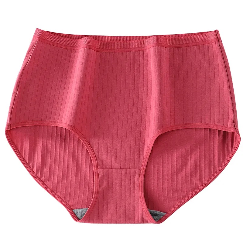 2026 Plus Size High Waist Leak Proof Cotton Panties