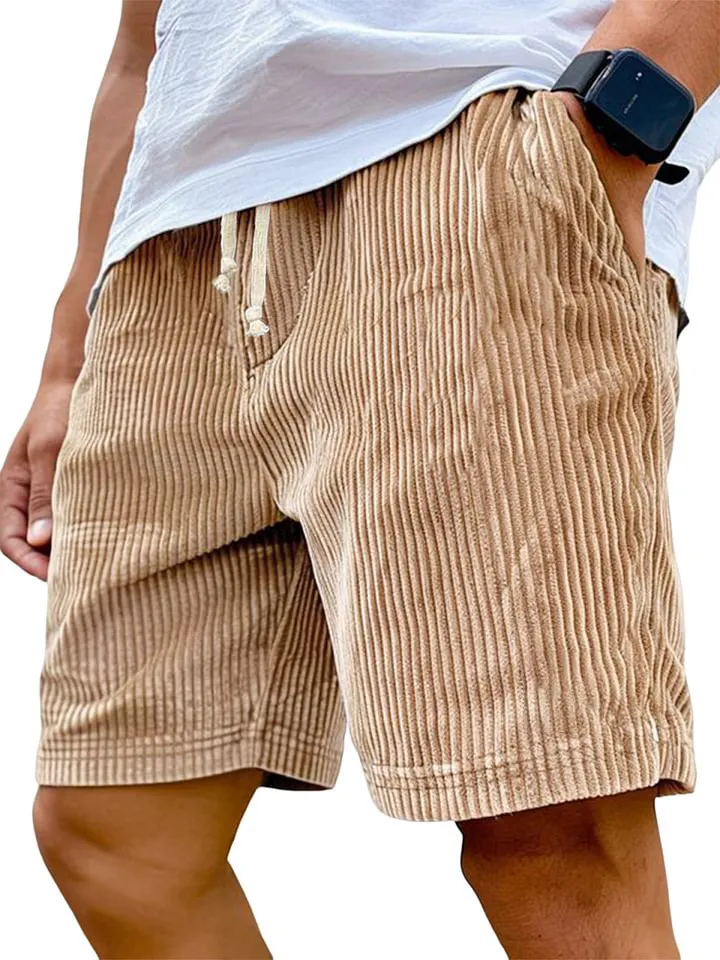 Corduroy Utility Pocket Shorts