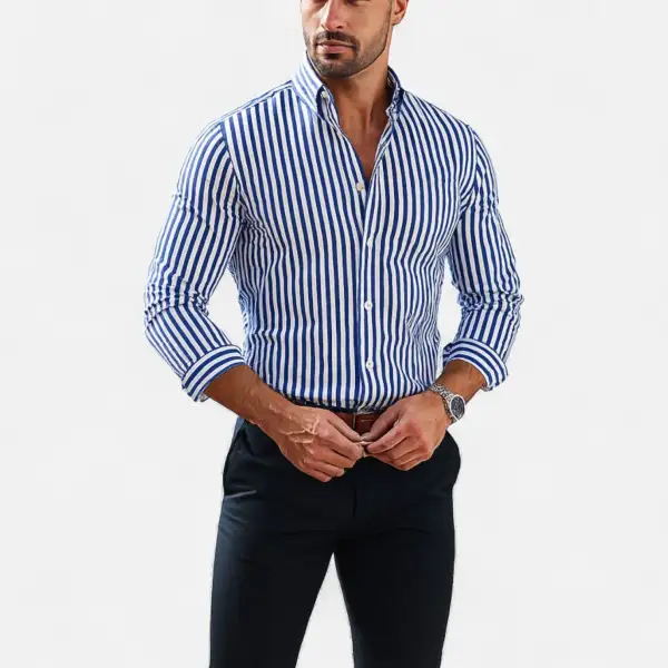 Striped Breathable Casual Shirt